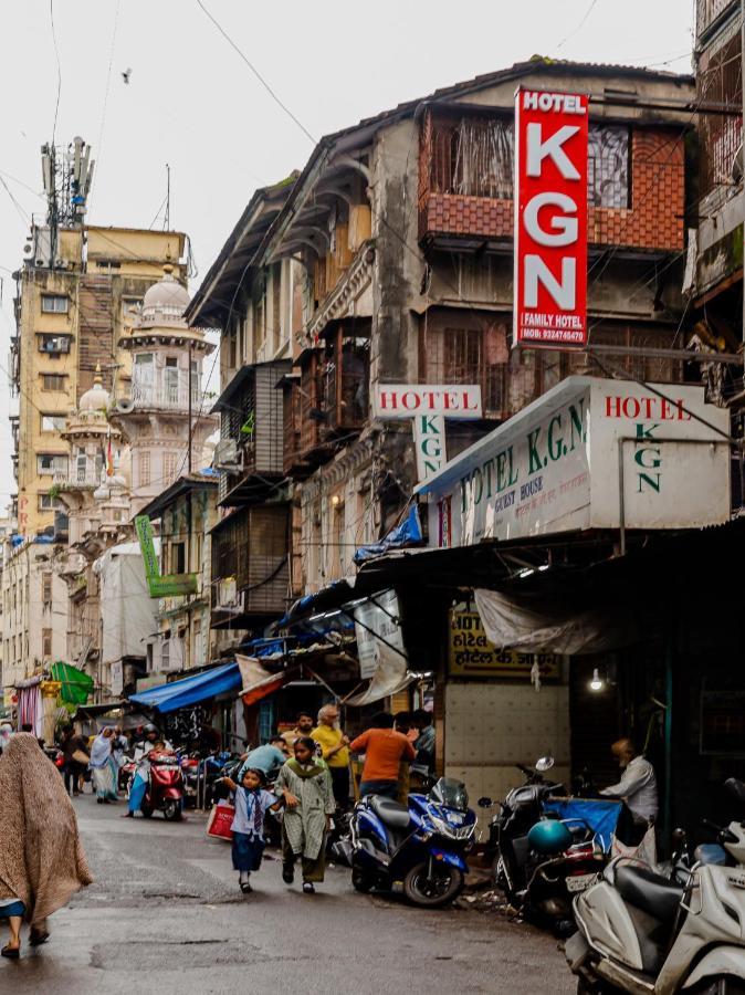 Hotel Kgn Near Cst Railway Station Mumbai And Haj House Mumbai Near Crawford Market Bombay Esterno foto